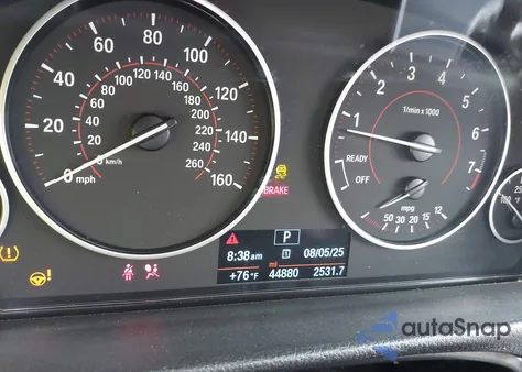 2016 BMW 328I xDrive из США, поврежденный, VIN WBA8E3G51GNU05026